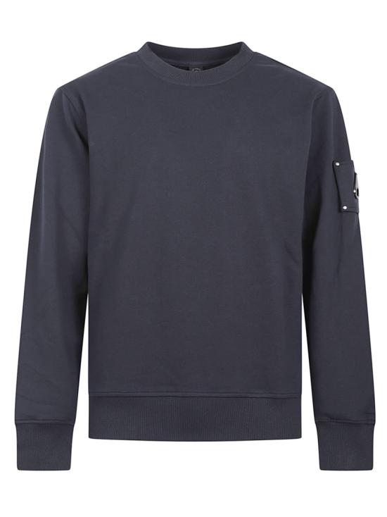 26SS 무스너클 하츠필드 크루넥 스웨트 셔츠 M35MS706 833 Black