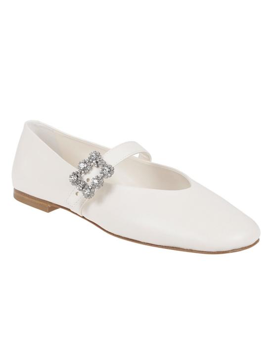 26SS 로저비비에 플랫 슈즈 RVW7434463091TC019 White - ROGER VIVIER