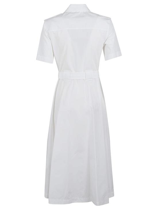 26SS 버버리 롱 원피스 8123249 A1462 White - BURBERRY