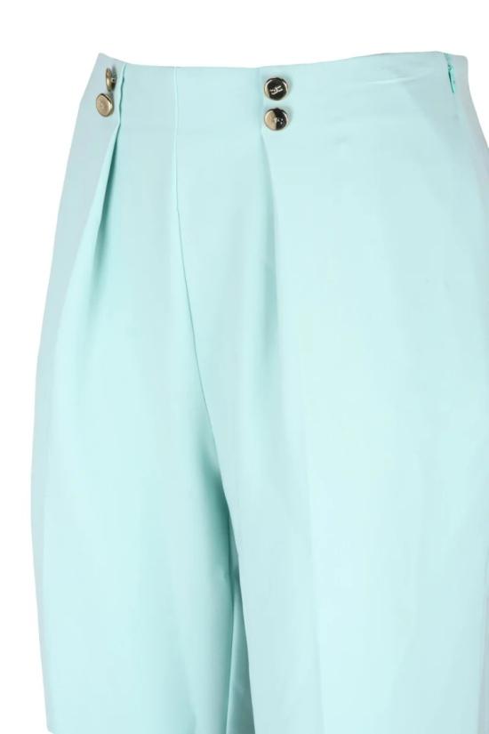 25SS 엘리자베타프랜치 스트레이트 팬츠 Elisabetta Franchi  아쿠아마린 - ELISABETTA FRANCHI