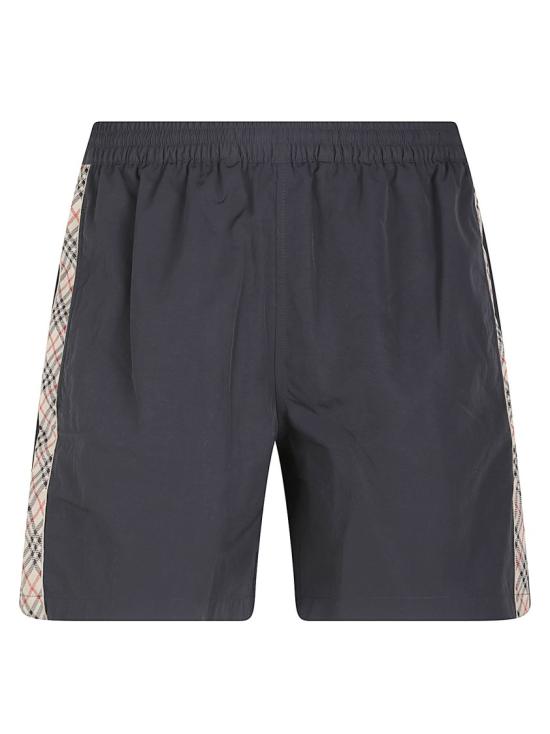 26SS 버버리 체크 트리밍 스윔팬츠 8121089 A1189 Grey