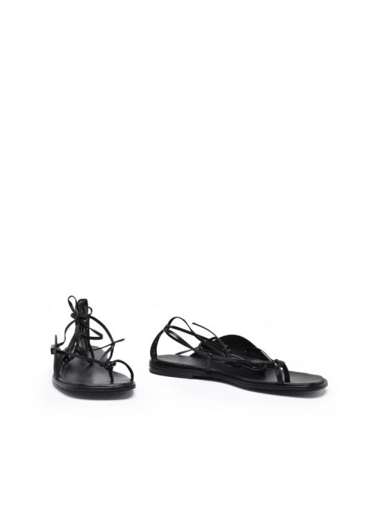 25SS 살바토레 페라가모 샌들 아제나 플립플롭  - 블랙 - SALVATORE FERRAGAMO