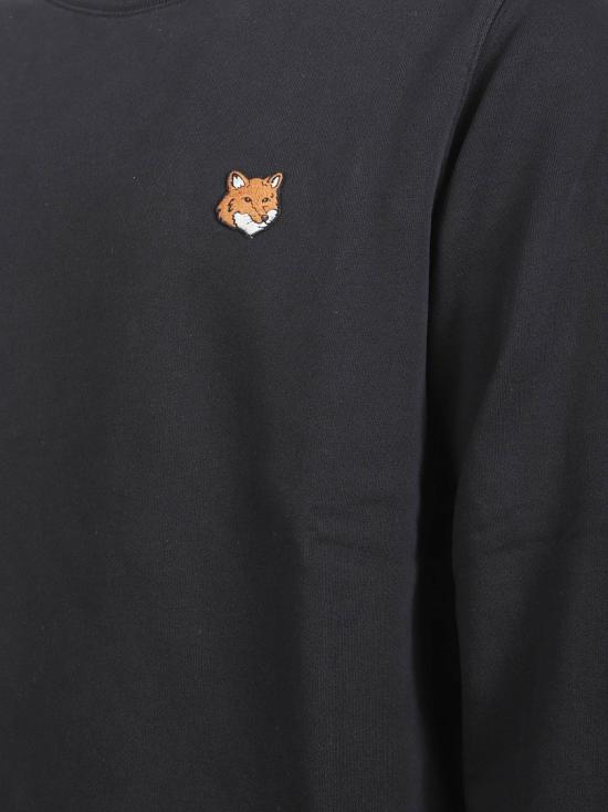 26SS 메종키츠네 폭스 헤드 레귤러 폴로 티셔츠 PM00303KM0340M P199 Black - MAISON KITSUNE
