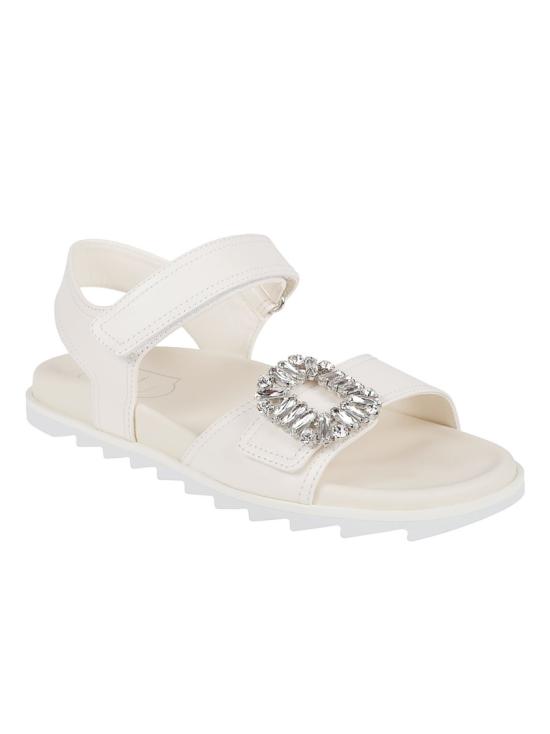 26SS 로저비비에 슬라이디 비브 샌들 RVW4584469091TC019 White - ROGER VIVIER