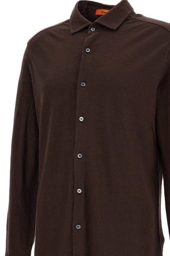 26SS 드루모어 긴팔 셔츠 DTL609563 Brown - DRUMOHR