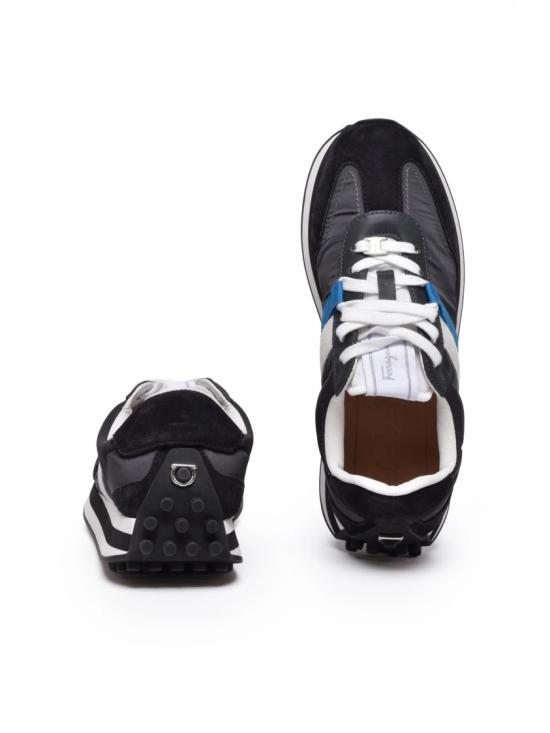 25SS 살바토레 페라가모 스니커즈 블랙 가죽 - SALVATORE FERRAGAMO