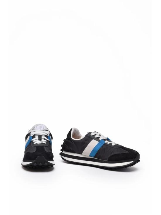 25SS 살바토레 페라가모 스니커즈 블랙 가죽 - SALVATORE FERRAGAMO