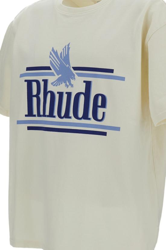 26SS 루드 반팔 티셔츠 RHSS26TT010126184 White - RHUDE