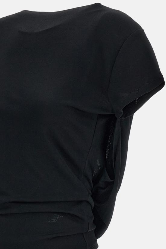 26SS 자크뮈스 반팔 티셔츠 TOW00912AJ00253990 Black - JACQUEMUS