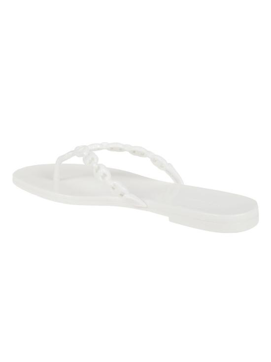 26SS 토리버치 뮬/슬리퍼 171312 100 White - TORY BURCH