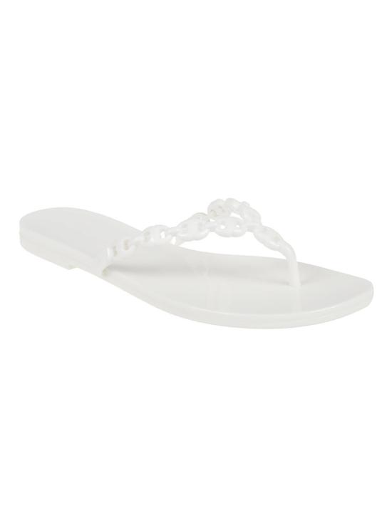 26SS 토리버치 뮬/슬리퍼 171312 100 White - TORY BURCH