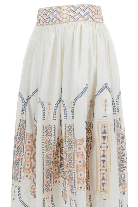 26SS Emporio Sirenuse 롱 스커트 26SLACE06OMB1160 White - OTHER BRANDS