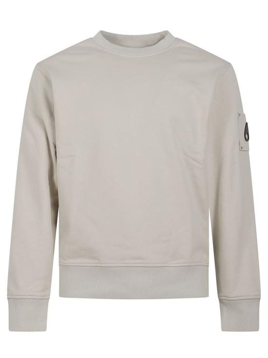 26SS 무스너클 하츠필드 크루넥 스웨트 셔츠 M35MS706 1705 White