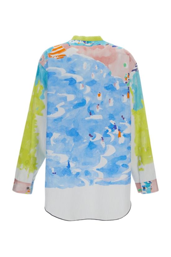26SS 로카 셔츠 03E04SHRTBLU White - ROHKA