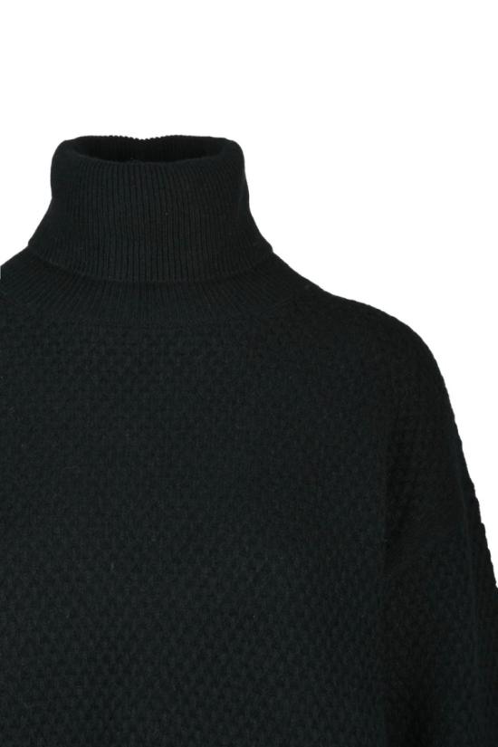  막스마라 터틀넥 블랙 캐시미어 터틀넥 스웨터 - MAX MARA