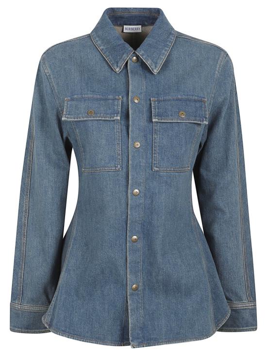 26SS 버버리 데님 자켓 8118497 A1322 Blue