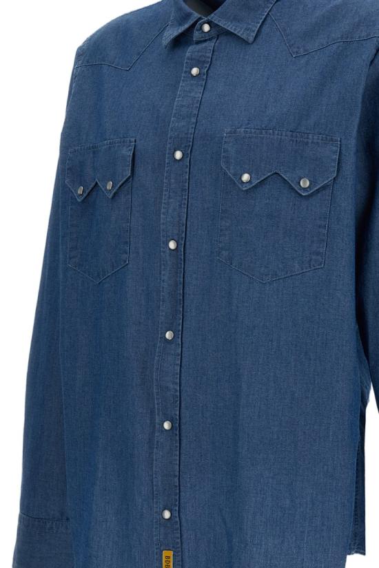 26SS B.D.배기스 데님 셔츠 RODEOPATDEN5601 Blue - B.D. BAGGIES