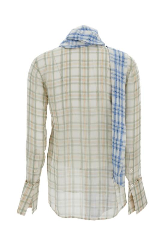 26SS 아크네 스튜디오 실크 스카프 블라우스 AC0816AM2 Neutrals - ACNE STUDIOS