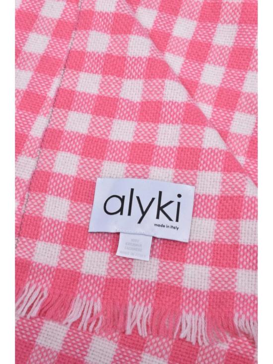  That's Alyki 머플러/스카프 알리키 캐시미어 스카프 - 화이트/핑크 - OTHER BRANDS