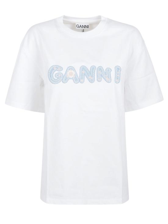 26SS 가니 반팔 티셔츠 A1050188 151 White