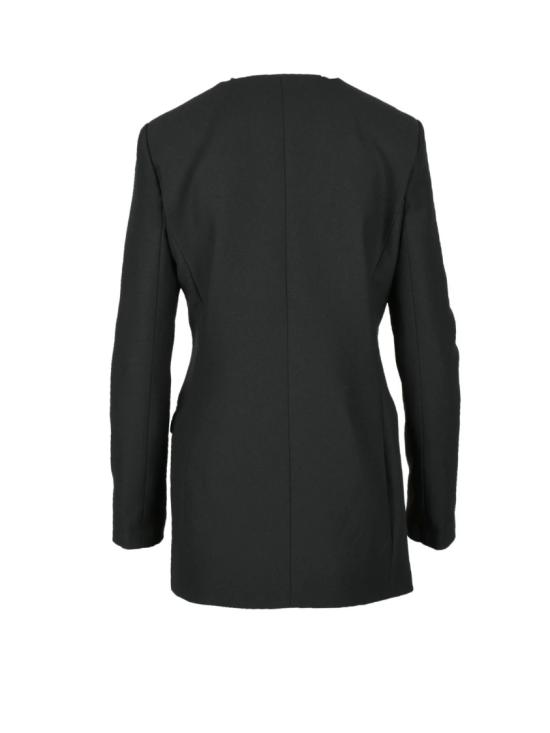  Costume National C. 수트 자켓 검정색 폴리에스터 더블 브레스트 재킷 - COSTUME NATIONAL
