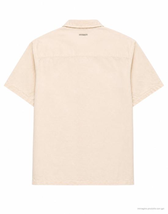 26FW Origin Of Line 반팔 셔츠 HEMP Neutrals - ORIGIN OF LINE