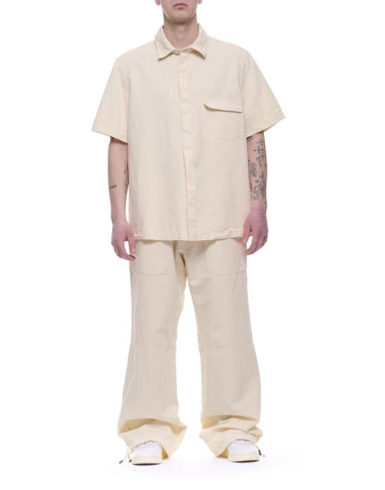 26FW Origin Of Line 반팔 셔츠 HEMP Neutrals - ORIGIN OF LINE