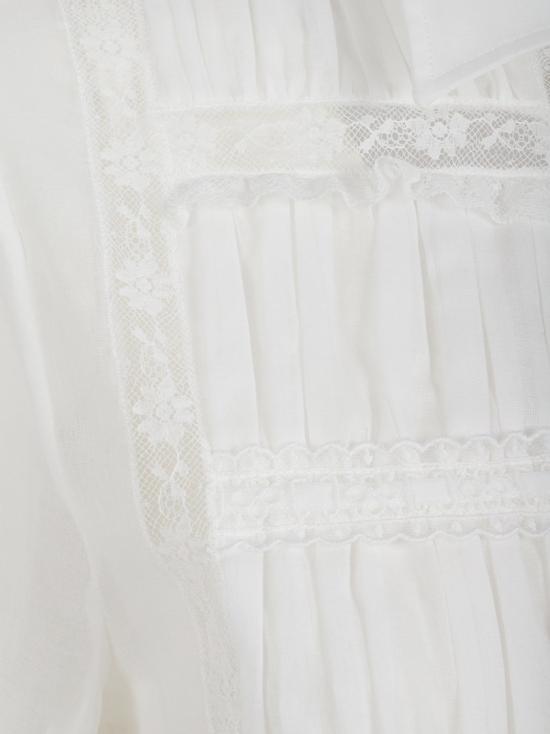 26SS 에르마노 설비노 블라우스 D482K703APJBN10602 White - ERMANNO SCERVINO