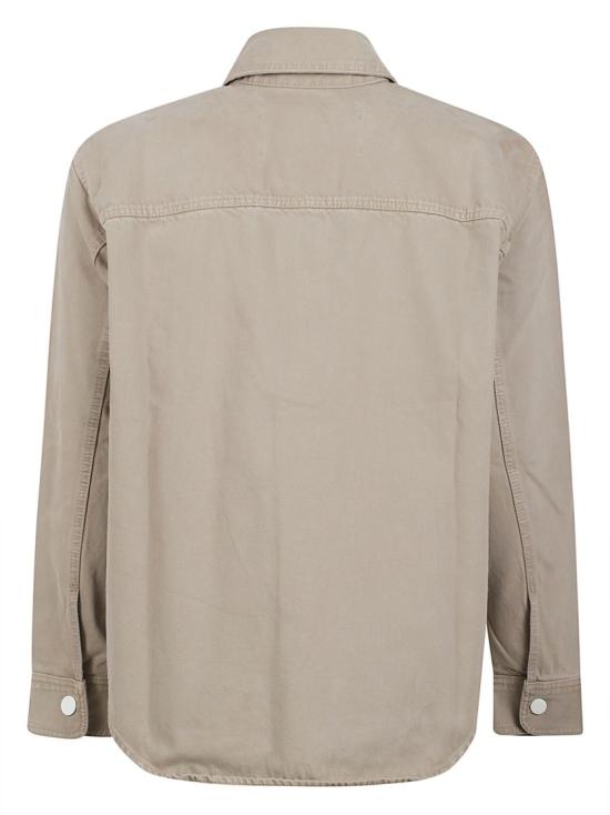 26SS 아미 긴팔 셔츠 UJK897MDE0126A036 Neutrals - AMI