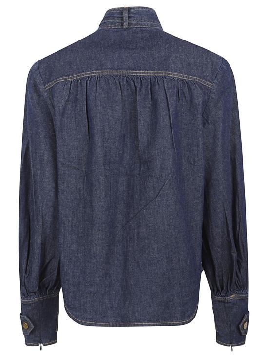 26SS 짐머만 데님 셔츠 7619TS26R HBBL Grey - ZIMMERMANN