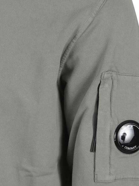 26SS 씨피 컴퍼니 라이트 플리스 크루넥 스웨트셔츠 20CMSS711A002246G921 Grey - C.P. COMPANY