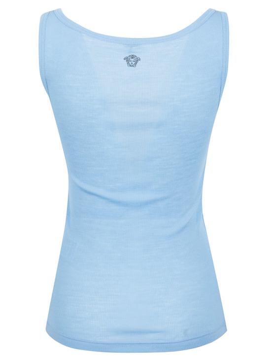 26SS 베르사체 민소매 티셔츠 10236981A175481V440 Blue - VERSACE