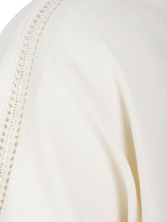26SS 파비아나 필리피 반팔 티셔츠 JED276F568M2090145 White - FABIANA FILIPPI