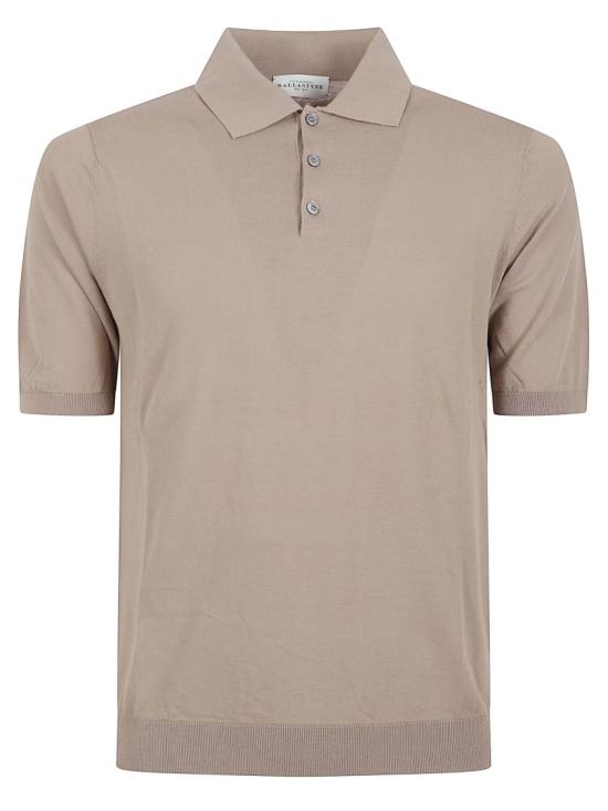 26SS 발렌타인 폴로 티셔츠 B2W00018C2314279 Neutrals