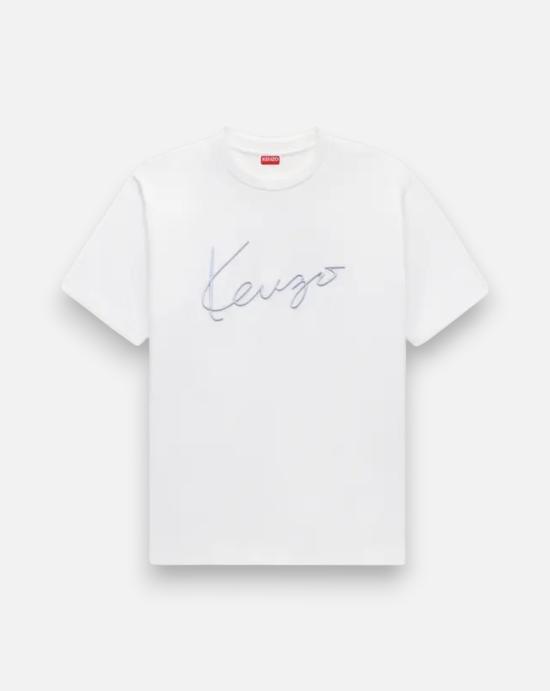 26FW 겐조 반팔 티셔츠 FG65TS2864SG 02 OFF WHITE Off white