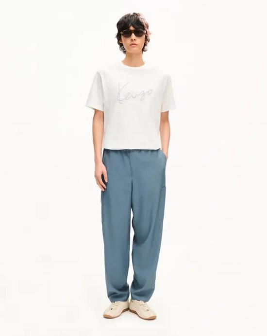 26FW 겐조 반팔 티셔츠 FG65TS2864SG 02 OFF WHITE Off white - KENZO