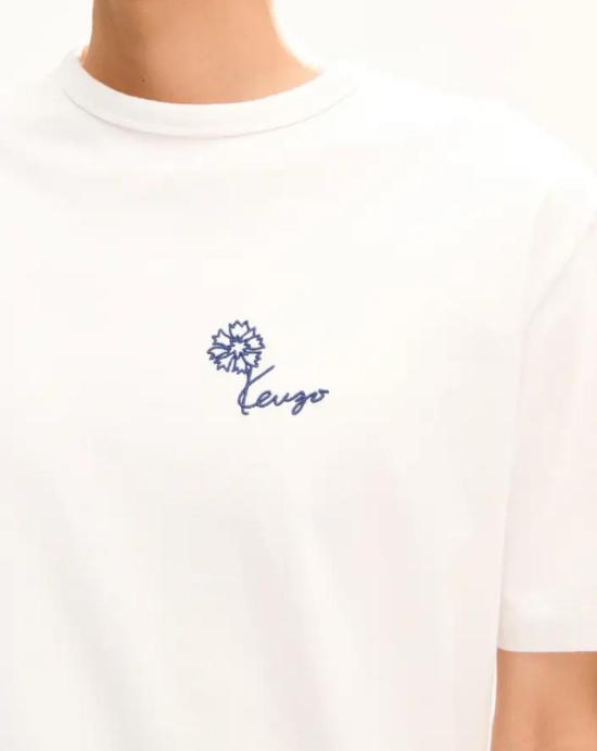 26FW 겐조 반팔 티셔츠 FG65TS2924SG 02 OFF WHITE Off white - KENZO