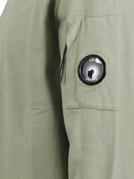 26SS 씨피 컴퍼니 라이트 플리스 크루넥 스웨트셔츠 20CMSS711A002246G610 Grey - C.P. COMPANY