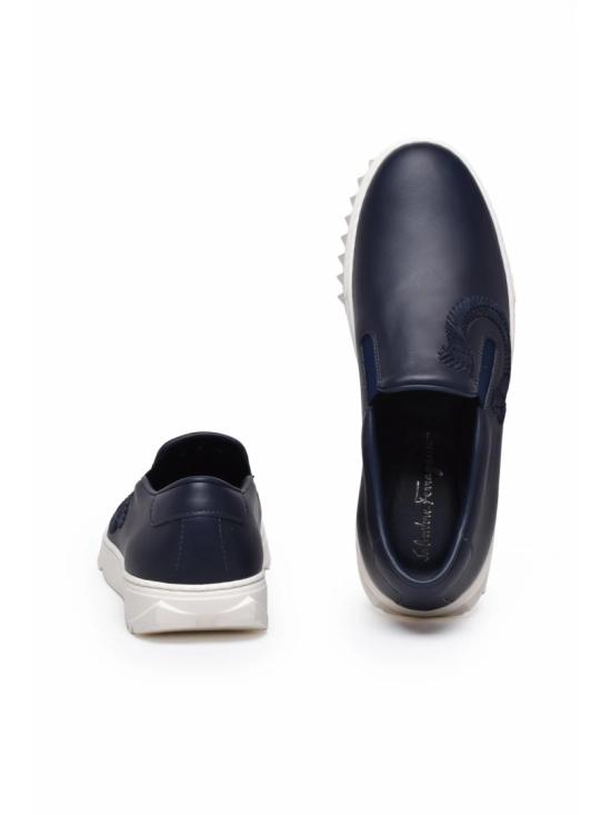  살바토레 페라가모 스니커즈 렉서스 슬립온  - 블루 - SALVATORE FERRAGAMO