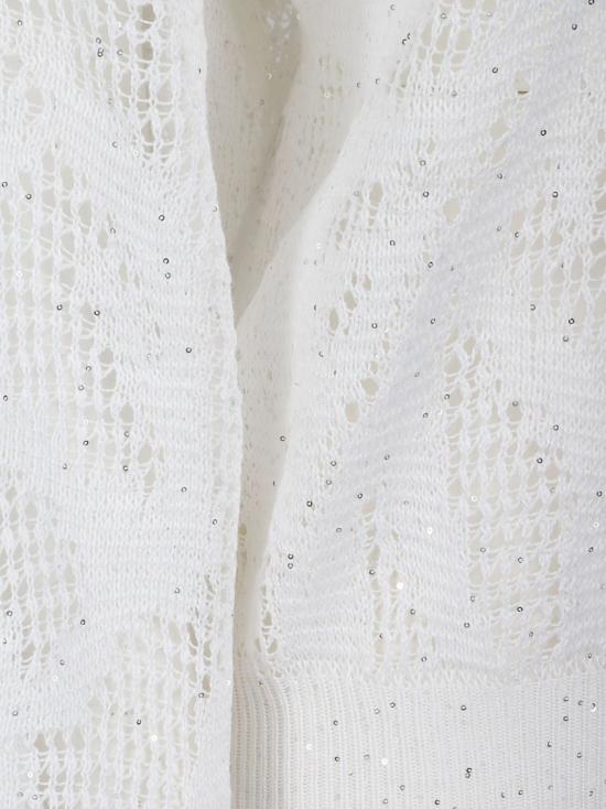 26SS 브루넬로 쿠치넬리 스웨터 MDT771000 C159 White - BRUNELLO CUCINELLI