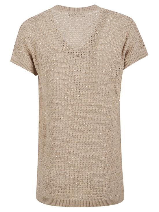 26SS 파비아나 필리피 스웨터 MAD276F531M120VR3 Neutrals - FABIANA FILIPPI