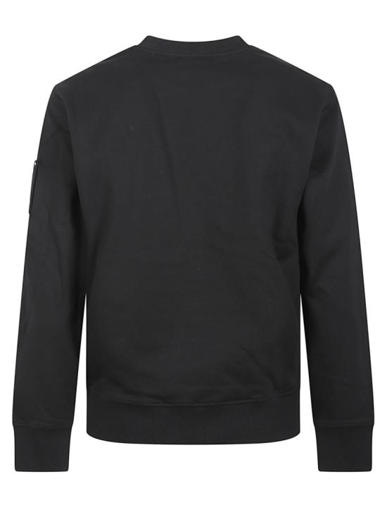 26SS 무스너클 하츠필드 크루넥 스웨트 셔츠 M35MS706 292 Black - MOOSE KNUCKLES