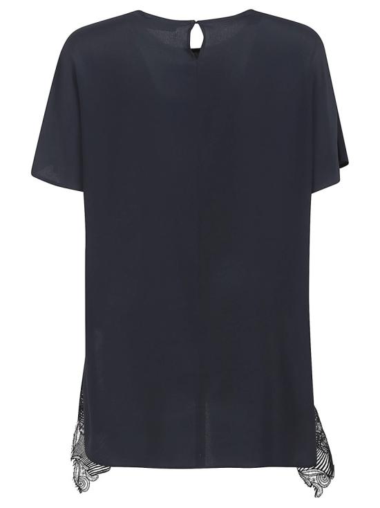26SS 파비아나 필리피 반팔 티셔츠 TPD276F736M1585146 Black - FABIANA FILIPPI