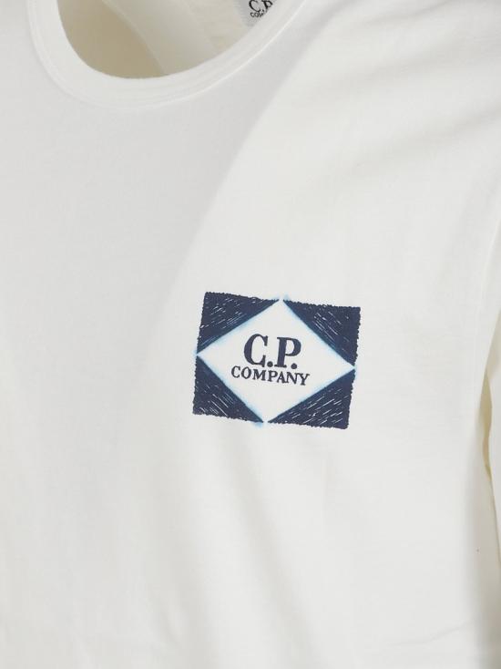 26SS 씨피 컴퍼니 반팔 티셔츠 20CMTS267A110656W103 White - C.P. COMPANY