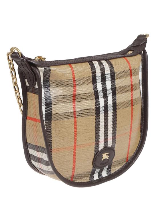 26SS 버버리 미니 하이랜드 체인 백 8123577 A2021 Brown - BURBERRY