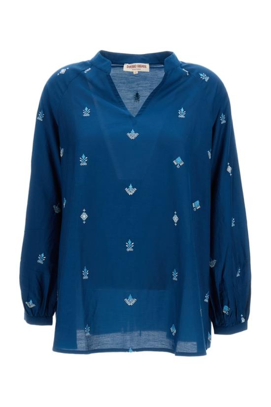 26SS Emporio Sirenuse 블라우스 26SBALL11ILIZ586 Blue
