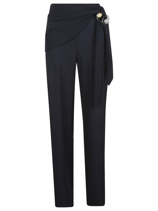 26SS 하물렛 스트레이트 팬츠 IKARIA Black