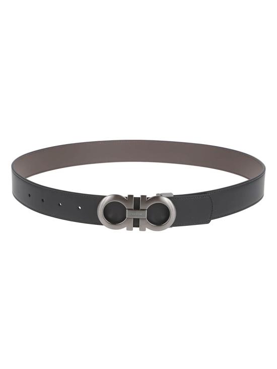 26SS 살바토레 페라가모 가죽 벨트 464231 017 Black - SALVATORE FERRAGAMO