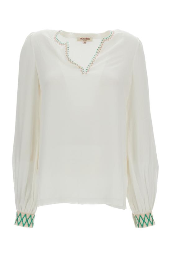 26SS Emporio Sirenuse 긴팔 티셔츠 26SBALL11VERA587 White - OTHER BRANDS