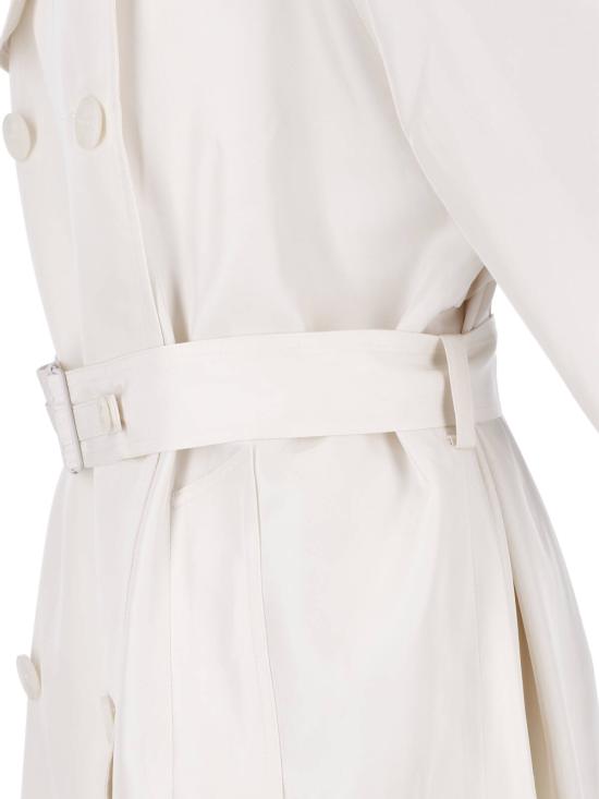 26SS 더프랭키샵 자켓 VEYRON FLUID TWILL TRENCH COAT IVORY White - THE FRANKIE SHOP